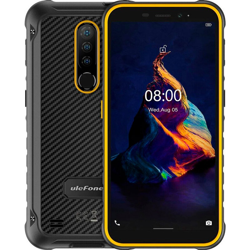 

Смартфон ULEFONE Armor X8 4/64 Gb Dual Sim Orange, Armor X8 4/64GB (orange)