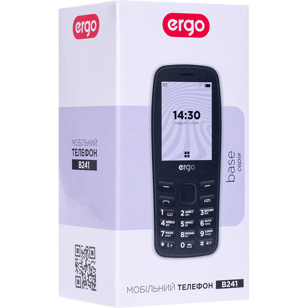 Покупка Мобільний телефон ERGO B241 Dual Sim Black