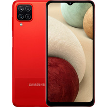 Смартфон SAMSUNG Galaxy A12 4/64 Gb Dual Sim Red (SM-A125FZRVSEK)