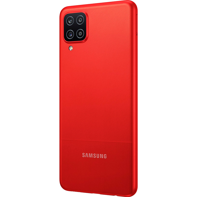 Зовнішній вигляд Смартфон SAMSUNG Galaxy A12 3/32 Gb Dual Sim Red (SM-A125FZRUSEK)