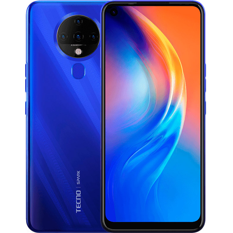 Смартфон TECNO Spark 6 (KE7) 4/128 GB Dual SIM Ocean Blue (4895180762062)