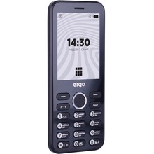 Мобильный телефон ERGO B281 Dual Sim Black