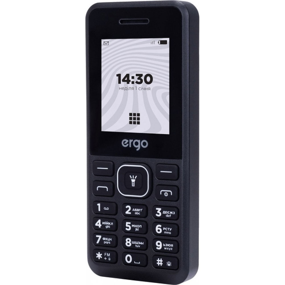 Фото 3 Мобильный телефон Ergo B181 Dual Sim Black