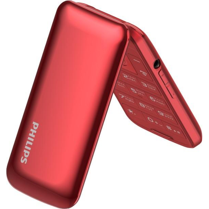 Фото 4 Мобільний телефон PHILIPS E255 Xenium Red