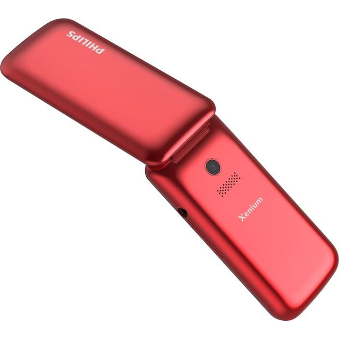 Зовнішній вигляд Мобільний телефон PHILIPS E255 Xenium Red