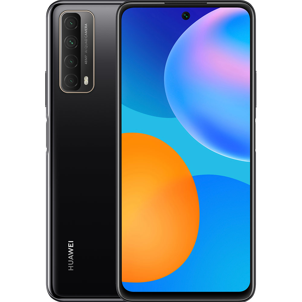 

Смартфон HUAWEI P Smart 2021 4/128 Gb Dual Sim NFC Midnight Black, P Smart 2021 4/128GB NFC (midnight black)