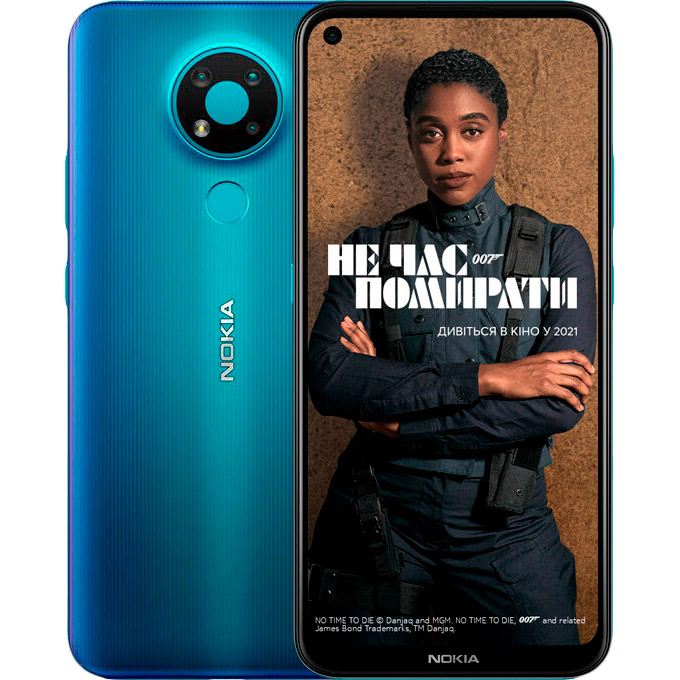 

Смартфон NOKIA 3.4 3/64 Gb Dual Sim Blue (HQ5020KD05000), 3.4 3/64GB DS (blue)