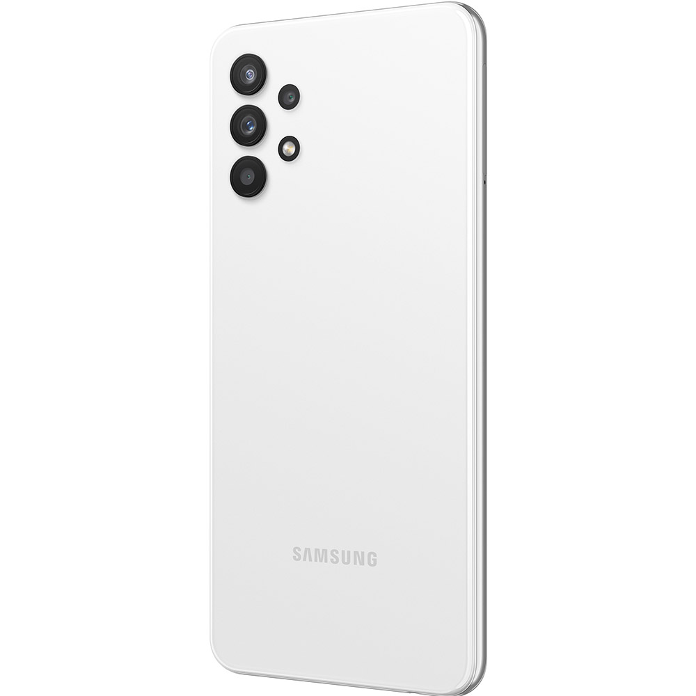 Зовнішній вигляд Смартфон SAMSUNG Galaxy A32 4/64 Gb Dual Sim Awesome White (SM-A325FZWDSEK)