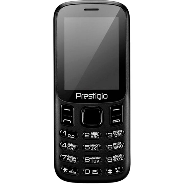 Мобильный телефон PRESTIGIO Muze H1 Black (PFP1246DUOBLACK)