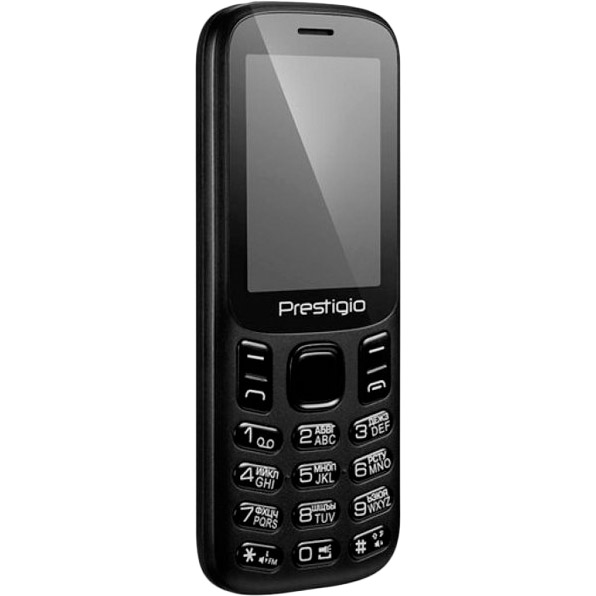 Мобільний телефон PRESTIGIO Muze H1 Black (PFP1246DUOBLACK) Матриця TFT