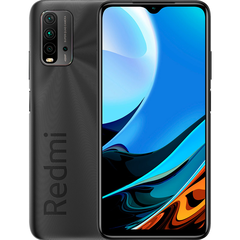 Смартфон XIAOMI Redmi 9T 4/64 Gb Dual Sim Carbon Gray Смартфон XIAOMI Redmi 9T 4/64 Gb Dual Sim Carbon Gray