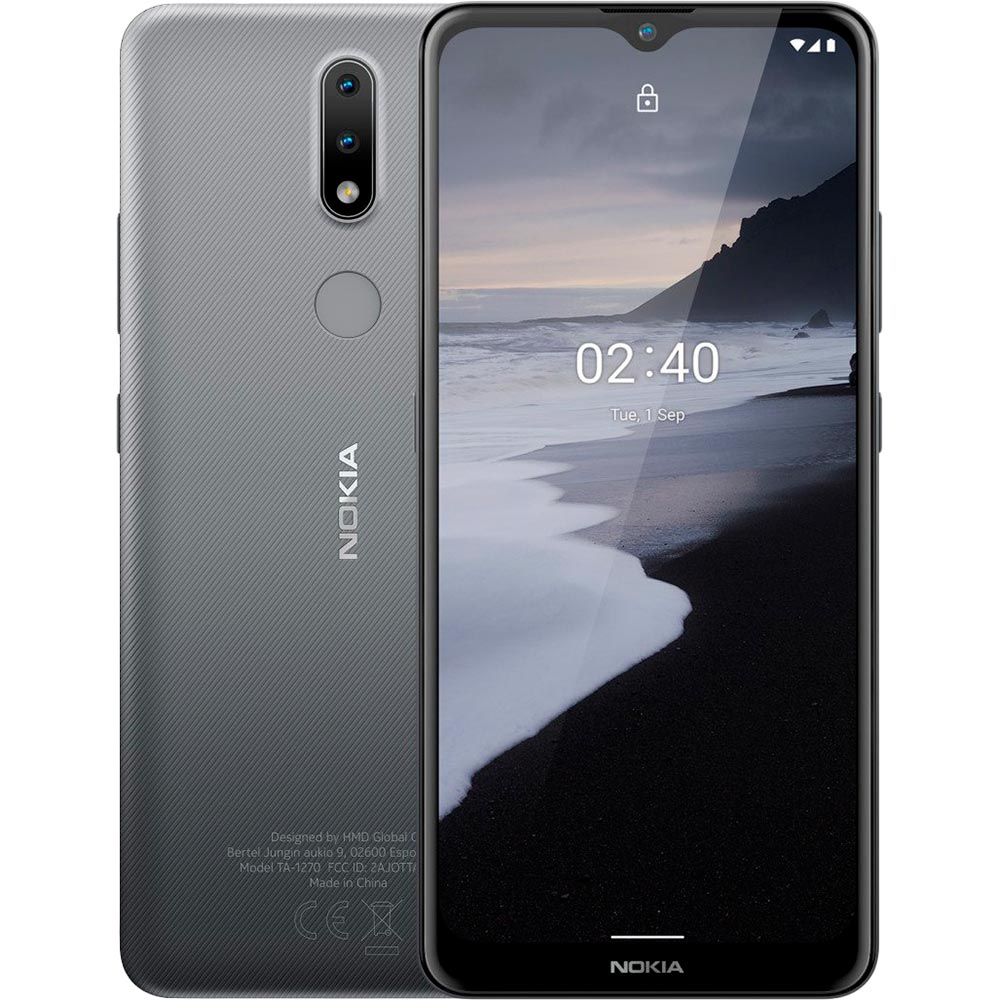 NOKIA 2.4 2/32GB DS Grey купить в Киеве ➦ лучшая цена в Фокстрот по всей  Украине: Харьков, Днепр, Одесса, Николаев, Запорожье