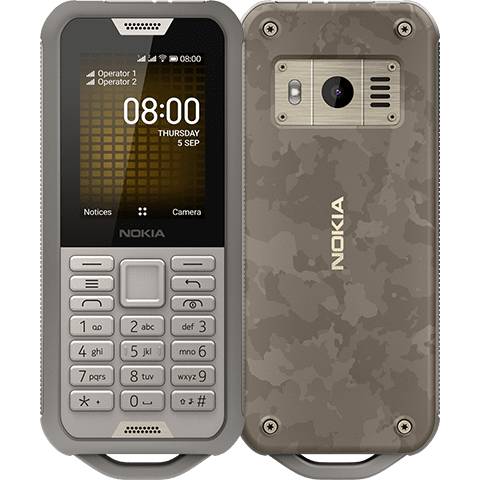 Мобільний телефон NOKIA 800 DS 4G Sand (16CNTN01A05)