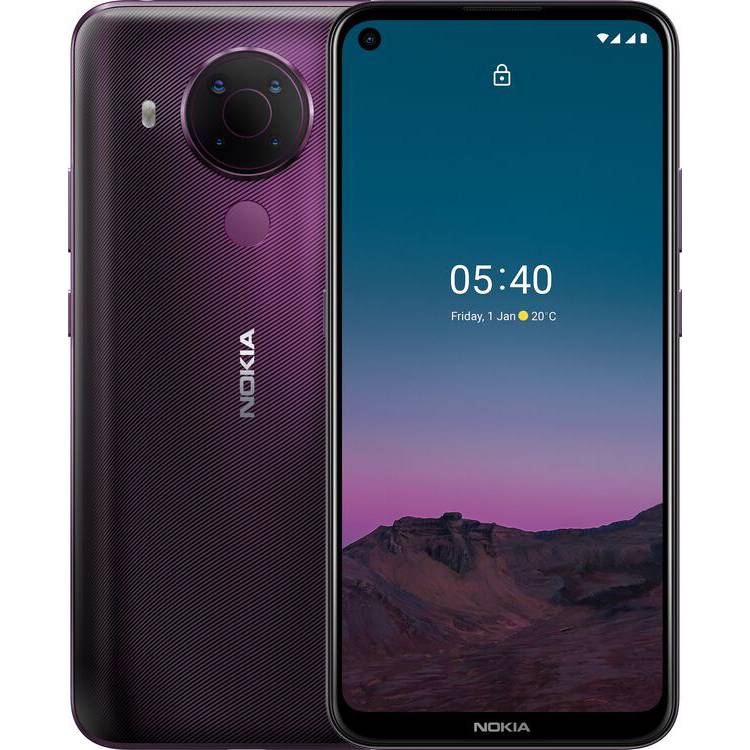 

Смартфон NOKIA 5.4 4/64GB DS Purple (HQ5020LP85000), 5.4 4/64GB DS (purple)