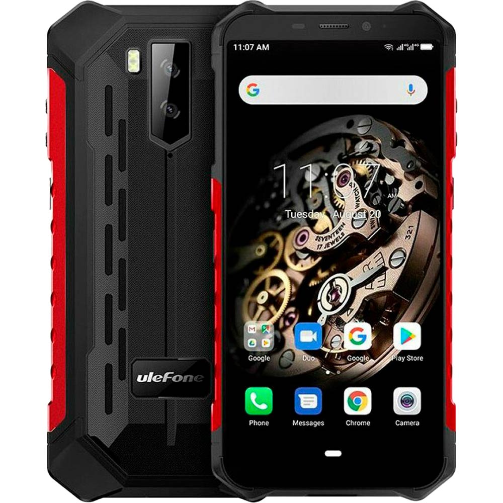 

Смартфон ULEFONE Armor X5 3/32GB Red, Armor X5 3/32GB (black-red)