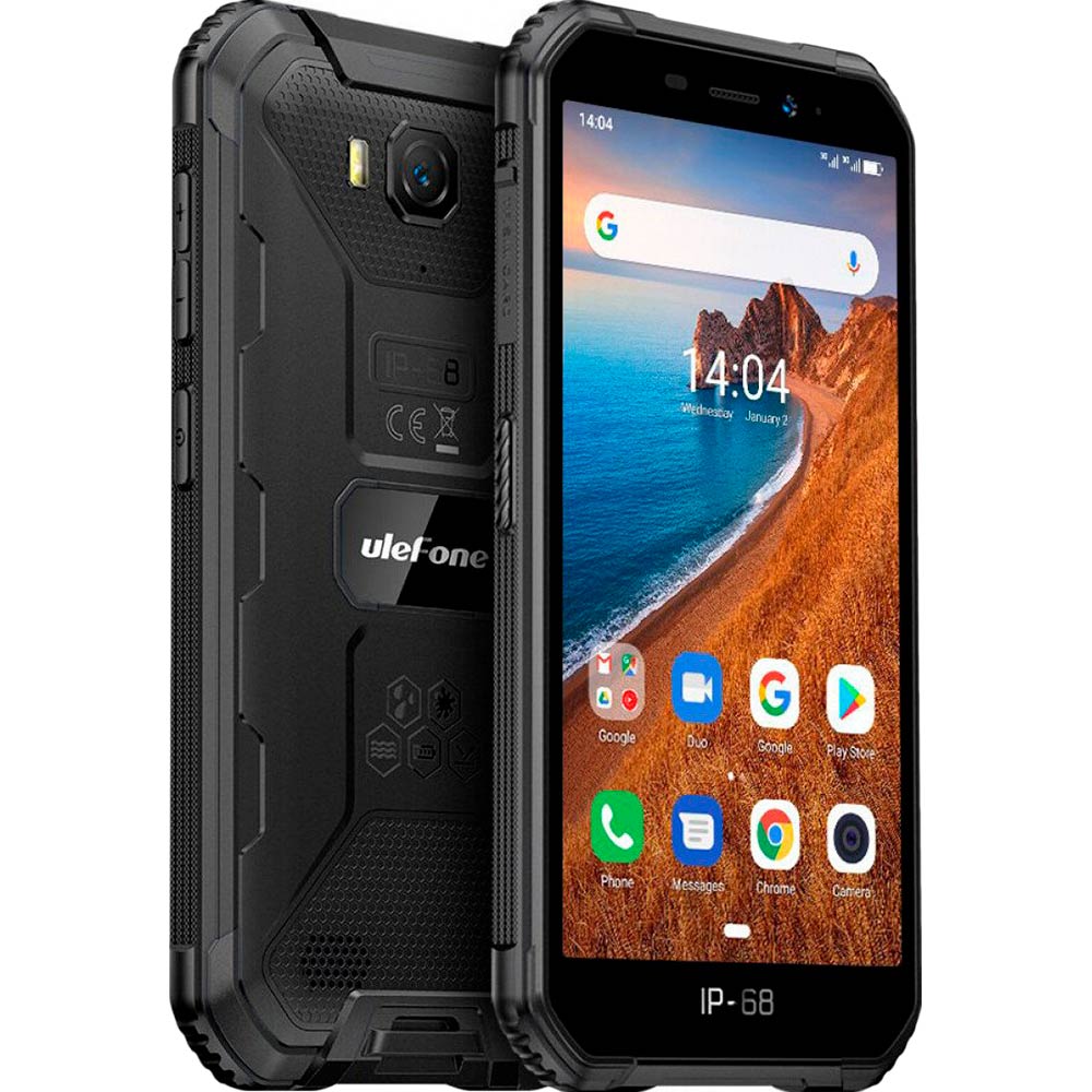 Смартфон ULEFONE Armor X6 2/16GB Black Вбудована пам’ять, Гб 16