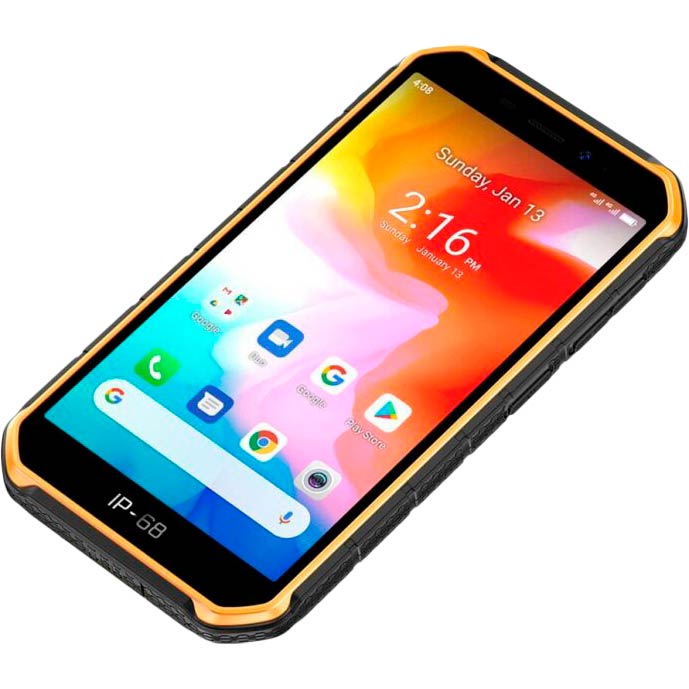 Смартфон ULEFONE Armor X7 2/16GB Orange Встроенная память, Гб 16