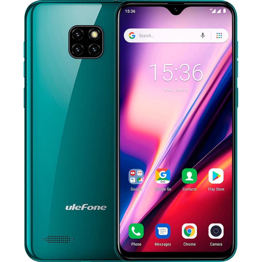 

Смартфон ULEFONE Note 7T 2/16GB Midnight Green, Note 7T 2/16GB (midnight green)