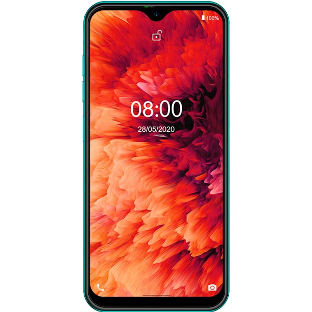 Смартфон ULEFONE Note 8 2/16GB Midnight Green Встроенная память, Гб 16