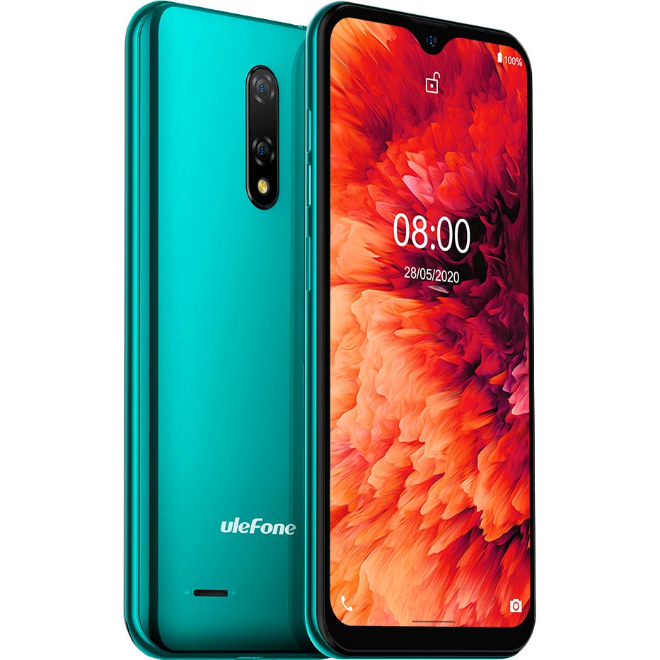 Фото Смартфон ULEFONE Note 8 2/16GB Midnight Green