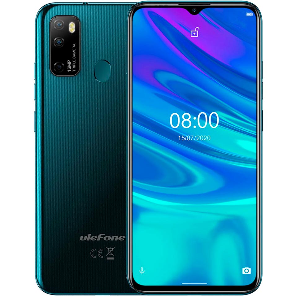 Смартфон ULEFONE Note 9P 4/64GB Midnight Green