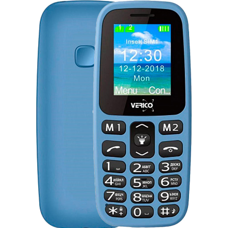 Мобільний телефон VERICO Classic A183 Blue