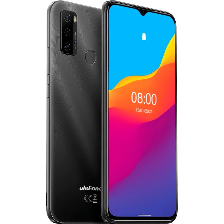 Смартфон ULEFONE Note 10 2/32GB Dual Sim Black Вбудована пам’ять, Гб 32