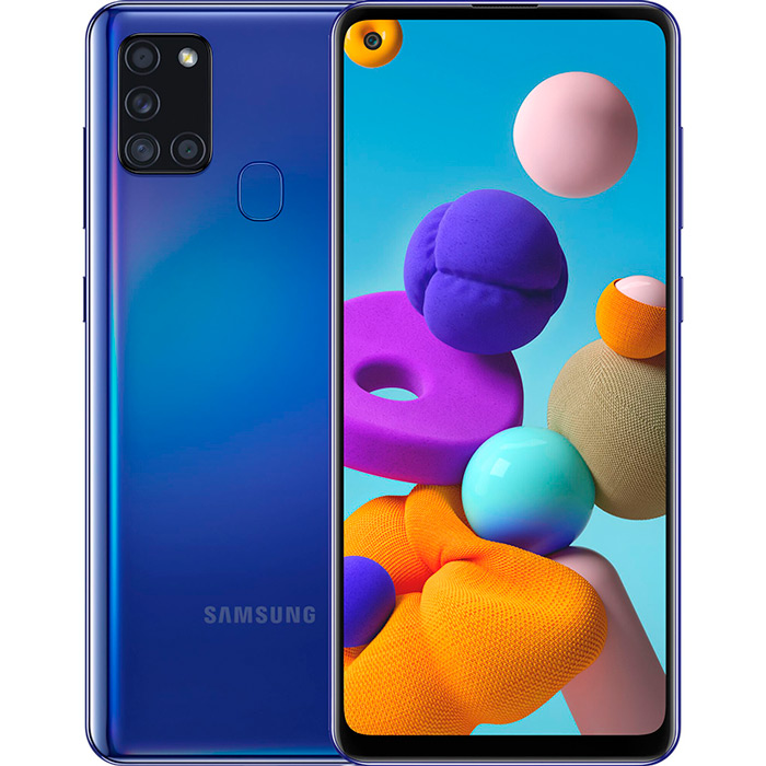 

Смартфон SAMSUNG Galaxy A21s SM-A217F 4/64GB Dual Sim Blue, SM-A217F Galaxy A21s 4/64 Duos ZBO