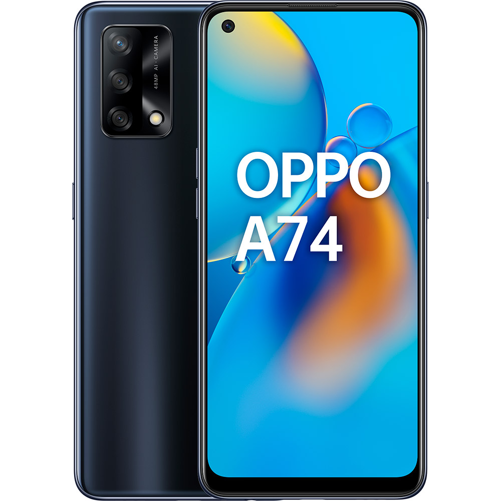 Смартфон OPPO A74 4/128 GB Prism Black