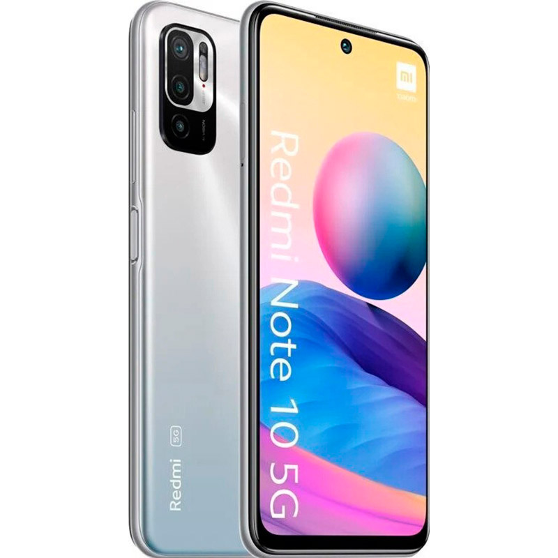 Зображення Смартфон XIAOMI Redmi Note 10 5G 4 / 128Gb Chrome Silver