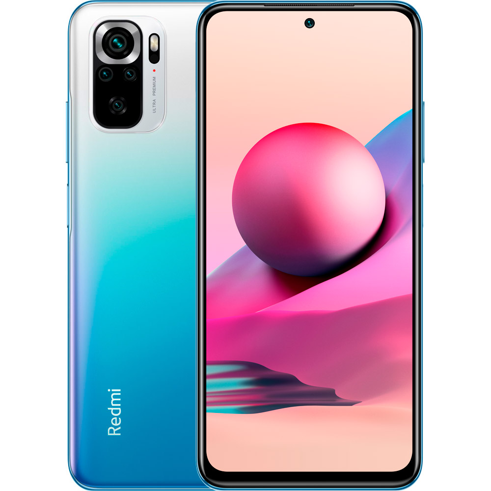 Смартфон XIAOMI Redmi Note 10s 6/64Gb Dual Sim Ocean Blue