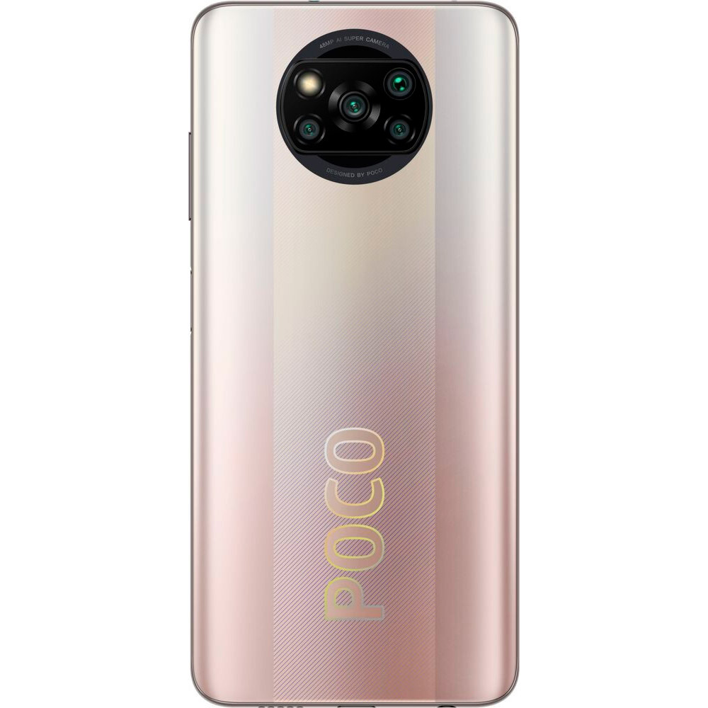 Зовнішній вигляд Смартфон POCO X3 Pro 6/128 GB Dual Sim Metal Bronze (M2102J20SG)