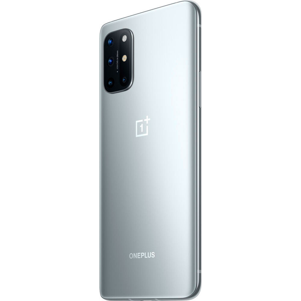 Зовнішній вигляд Смартфон ONEPLUS 8T 8/128 Gb Dual Sim Lunar Silver