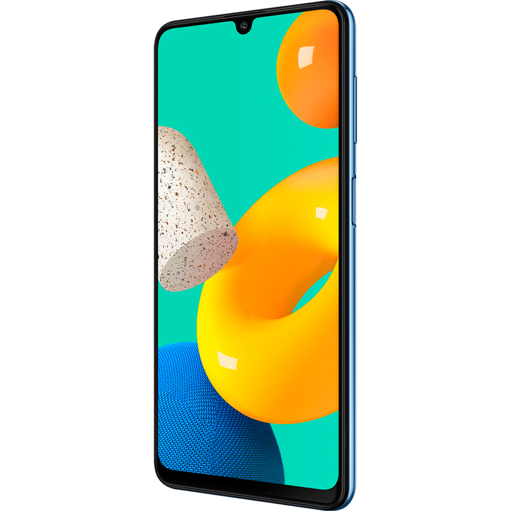 Смартфон SAMSUNG Galaxy M32 6/128 Gb Dual Sim Light Blue (SM-M325FLBGSEK) Матрица SUPER AMOLED