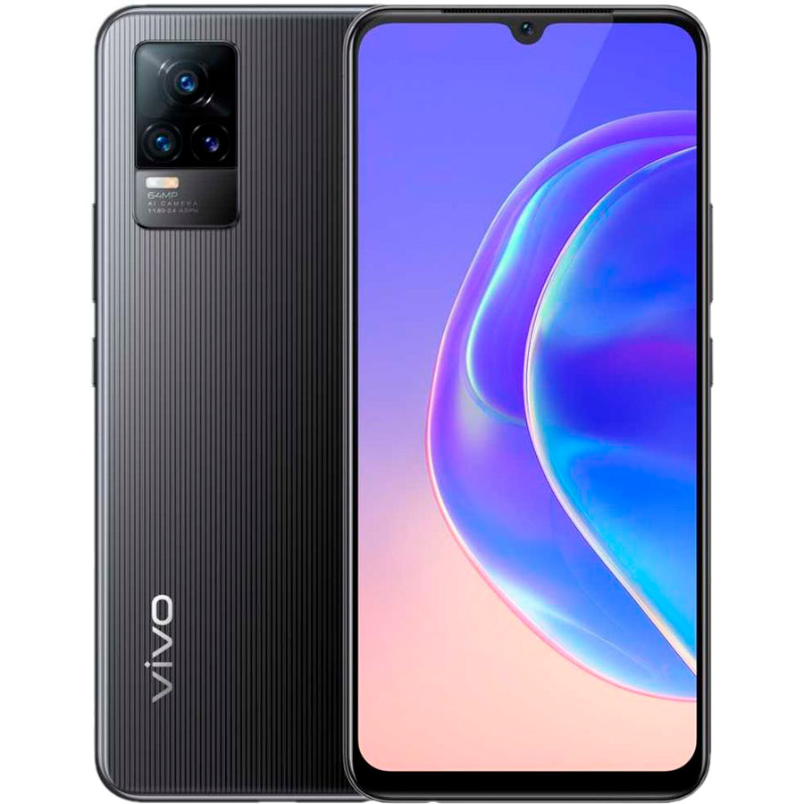 Смартфон VIVO V21e 8/128 GB Dual Sim Roman Black