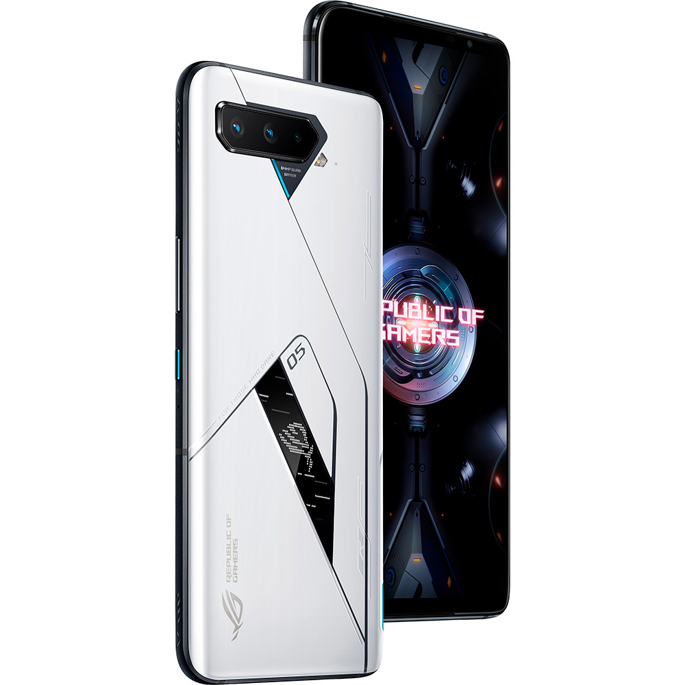 Фото 15 Смартфон ASUS ROG Phone 5 16/256 GB Dual Sim White (ZS673KS-1B015EU)