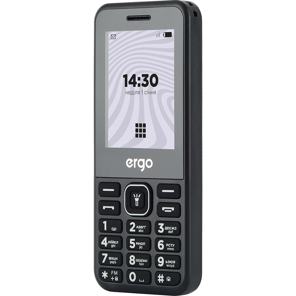 Фото 4 Мобільний телефон ERGO B242 Dual Sim Black