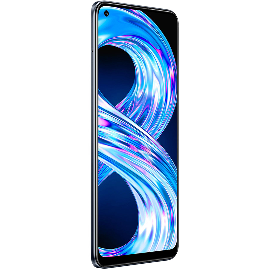 Смартфон REALME 8 6/128 Gb Dual Sim Punk Black (RMX3085) Диагональ дисплея 6.4