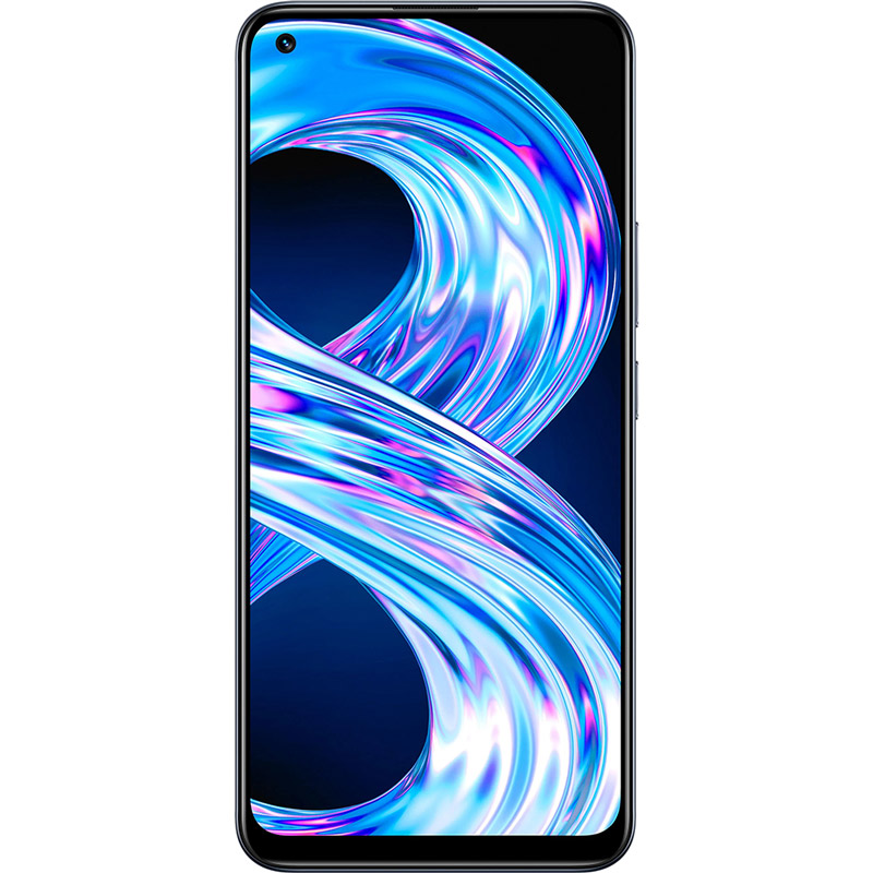 Смартфон REALME 8 6/128 Gb Dual Sim Punk Black (RMX3085) Вбудована пам’ять, Гб 128