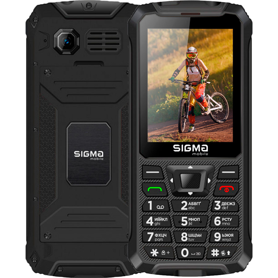 Мобильный телефон SIGMA X-treme PR68 Black (4827798122112) купить в Киеве ➦  лучшая цена в Фокстрот по всей Украине: Харьков, Днепр, Одесса, Николаев,  Запорожье