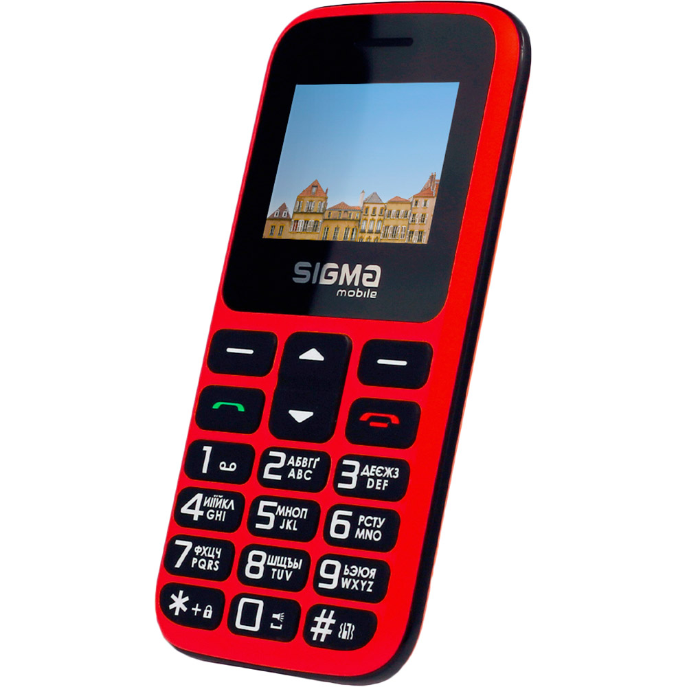 Мобільний телефон SIGMA Comfort 50 HIT2020 Red (4827798120958) Акумулятор 1450