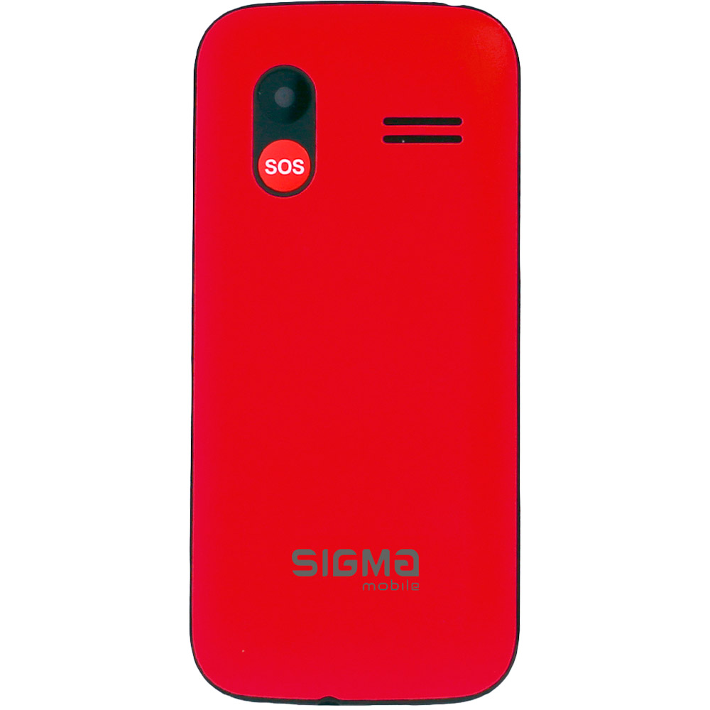 Мобільний телефон SIGMA Comfort 50 HIT2020 Red (4827798120958) Матриця TFT