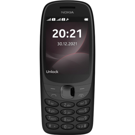 Мобільний телефон NOKIA 6310 Dual Sim Black (16POSB01A02) Діагональ дисплея 2.8