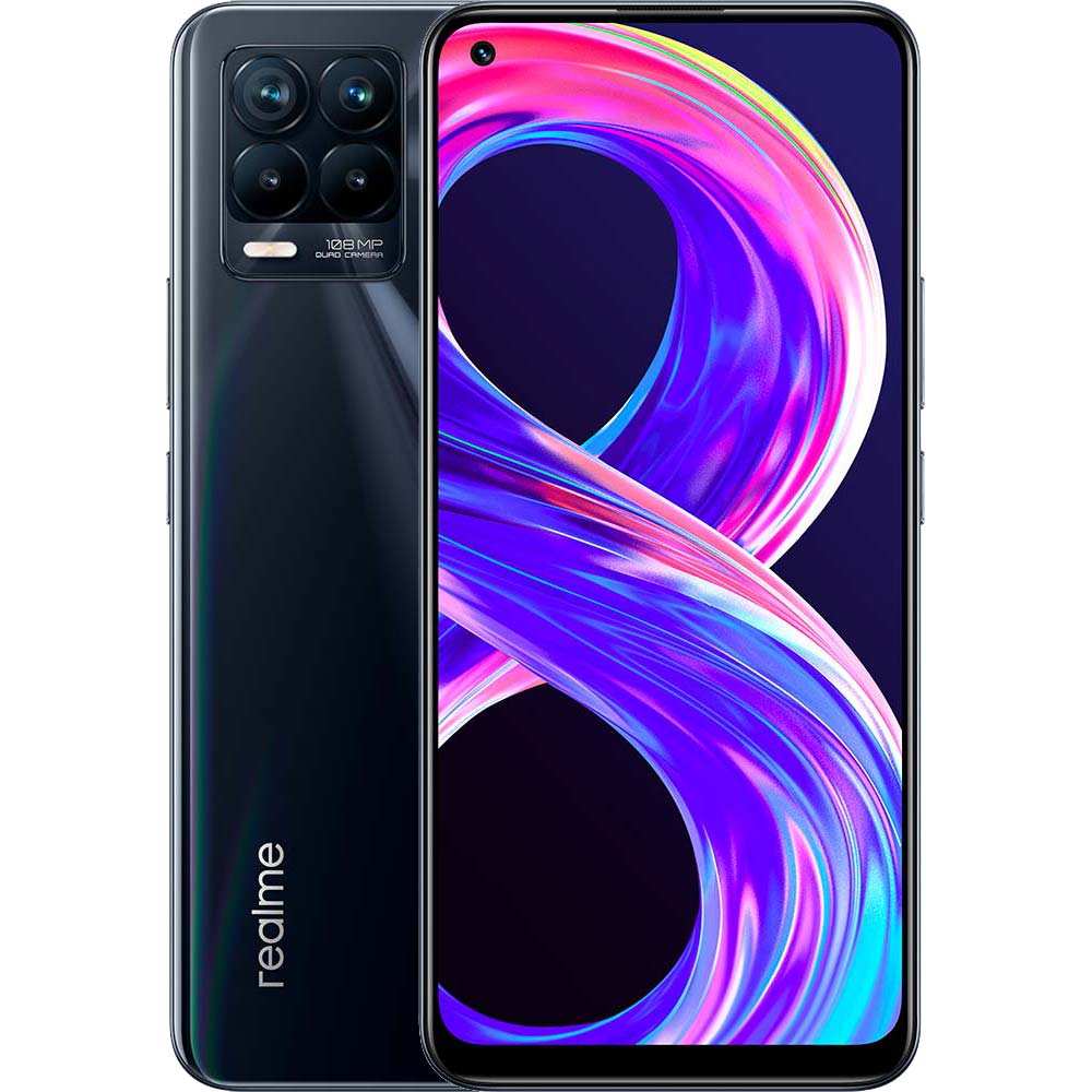 

Смартфон REALME 8 Pro 8/128 Gb Dual Sim Punk Black (RMX3081), 8 Pro 8/128GB (black)