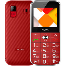 Мобільний телефон NOMI i220 Dual Sim Red