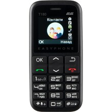 Мобільний телефон 2E T180 2020 DualSim Black (680576170064)