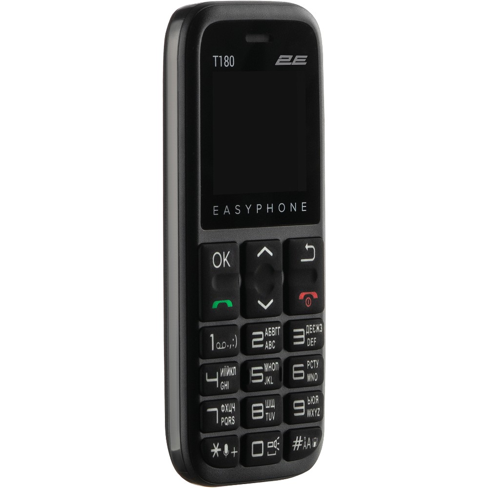 Мобільний телефон 2E T180 2020 DualSim Black (680576170064) Акумулятор 800