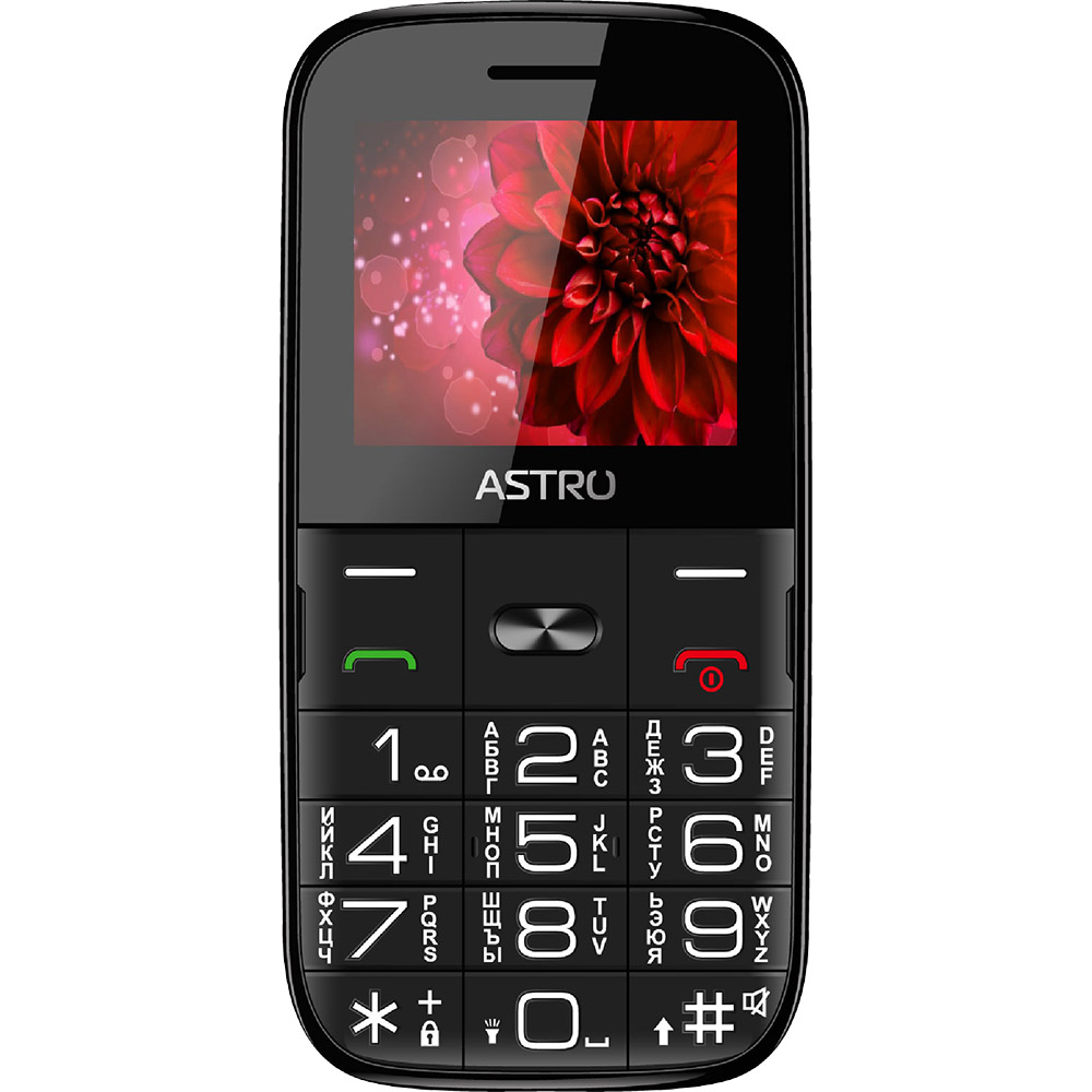 

Мобильный телефон Astro A241 Dual SIM Black (1681), A241 Dual Sim (black)