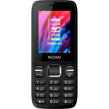 Мобильный телефон NOMI i2430 Dual Sim Black