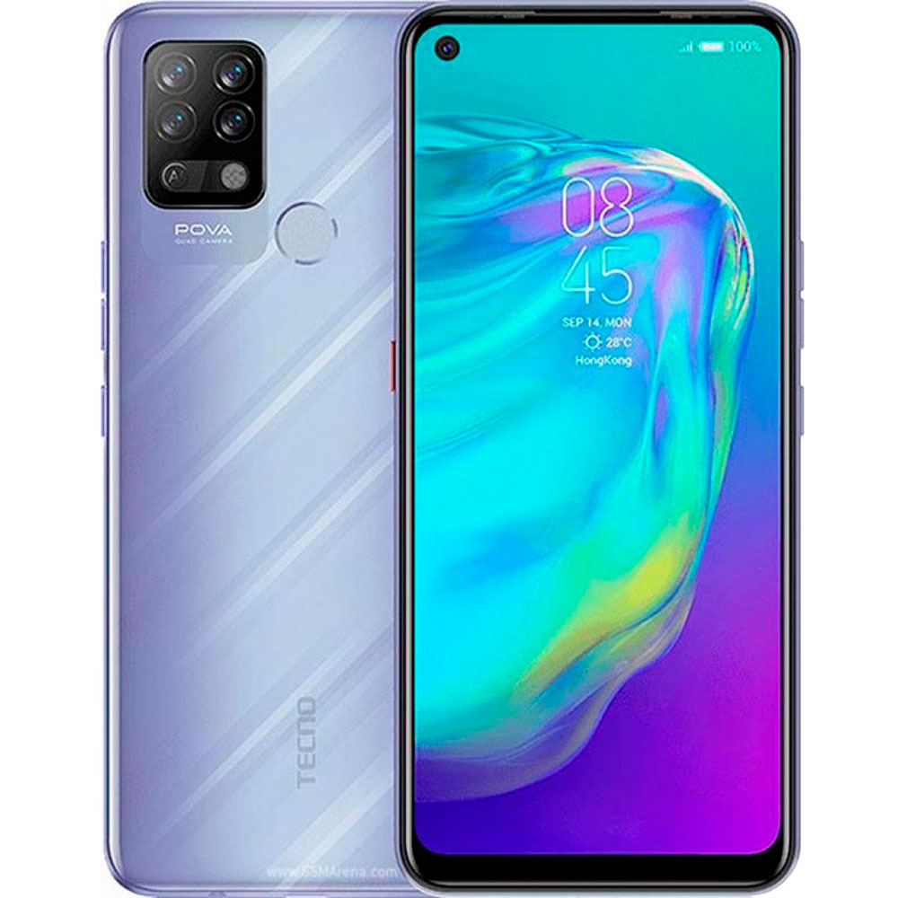 

Смартфон TECNO Pova (LD7) 6/128GB Speed Purple (4895180762451), Pova (LD7) (speed purple)